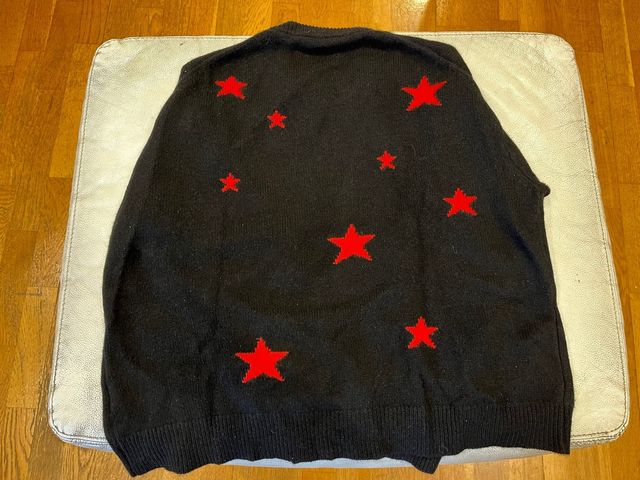 Jersey Marky Stars Cachemira Negro XS