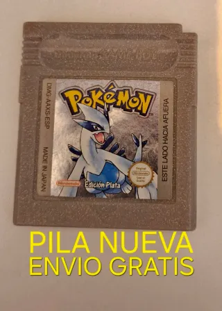 Pokemon Plata PILA NUEVA - Game Boy