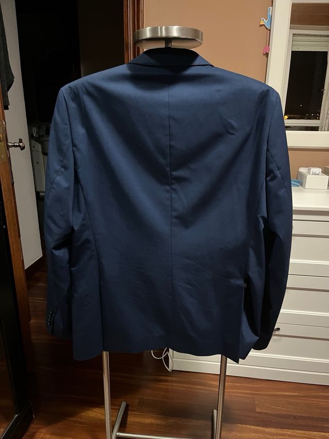 Americana Zara Azul Marino Talla 54