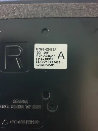 Altavoces Samsung UE65BU8505K