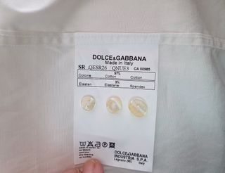 Camisa Dolce Gabbana Gold - Hombre