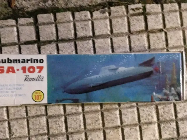 Submarino Ranetta SA-107 Juguete Eléctrico
