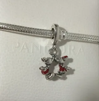 Charm Colgante Mickey y Minnie de Disney Besos