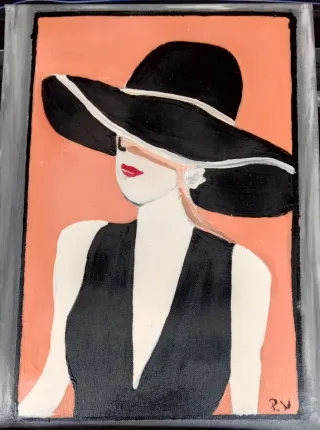 Dipinto acrilico su tela 30x40