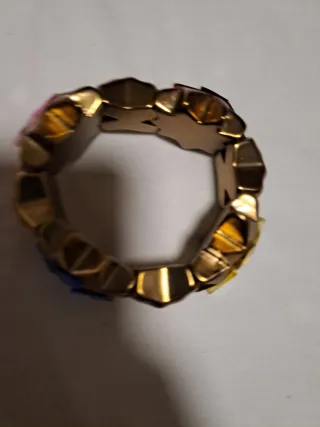 Pulsera Bimba y Lola estrellas metálica