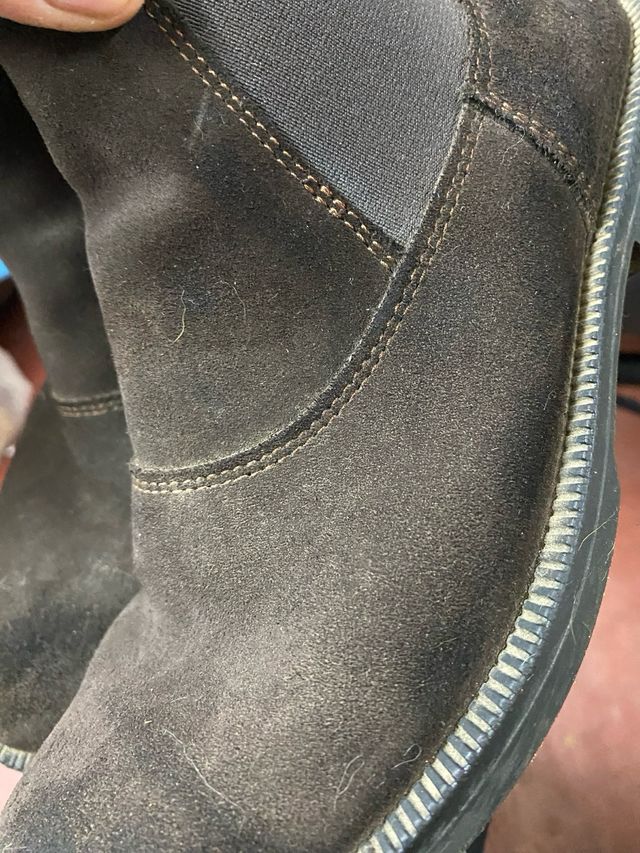 Botas y casco de equitación