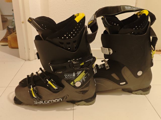 Esquís Salomon 24 Hours y botas del 45
