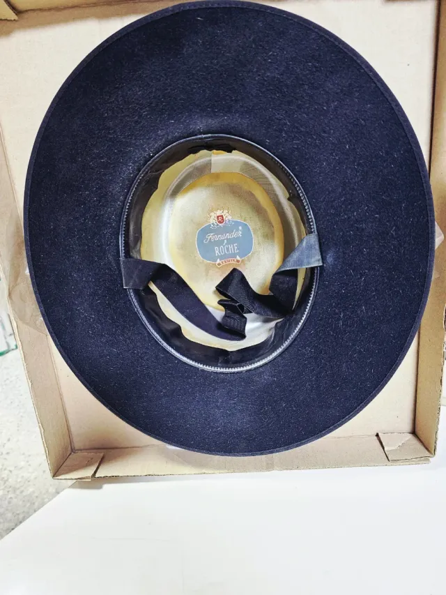 Sombrero Cordobés Ala Ancha Negro