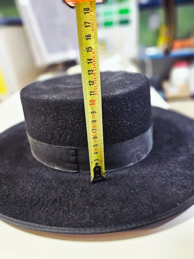 Sombrero Cordobés Ala Ancha Negro