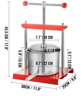 Prensa Manual para Frutas