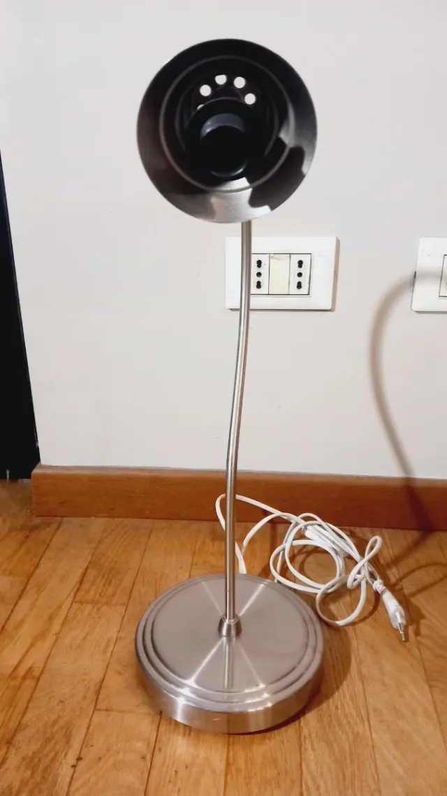 Lampada da tavolo snodabile anni '70