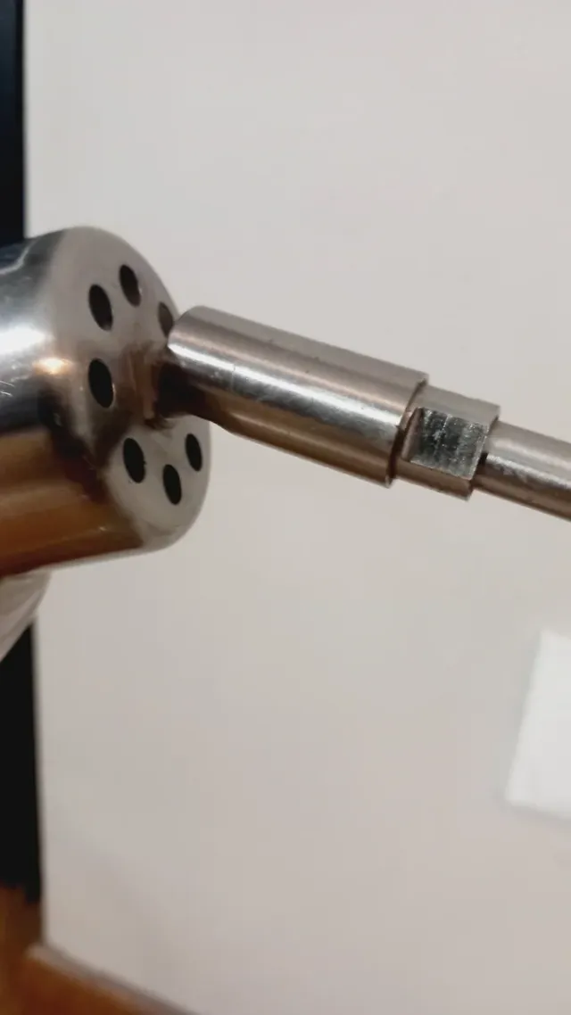 Lampada da tavolo snodabile anni '70