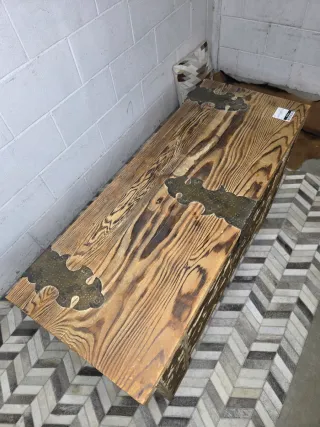 Baúl vintage pino macizo diseño español