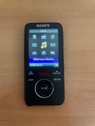 Reproductor MP4 Sony Negro