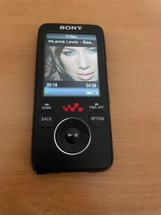 Reproductor MP4 Sony Negro