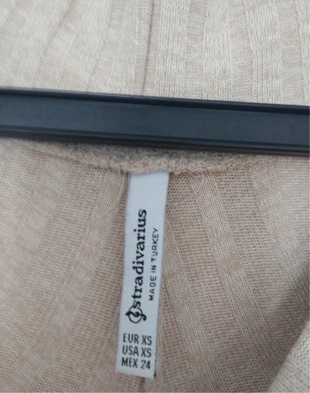 Pantalón palazzo beige