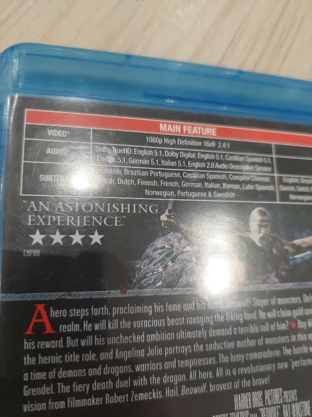 Beowulf Director's Cut Blu-ray