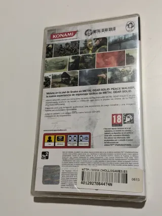 Metal Gear Solid Peace Walker Precintado PSP