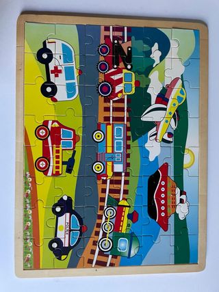 Puzzles infantiles de madera
