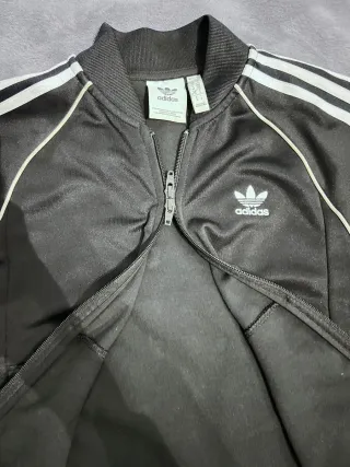 Chaqueta Adidas Negra Cremallera