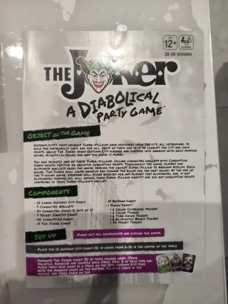Joker: A Diabolical Party Game - gioco da tavolo