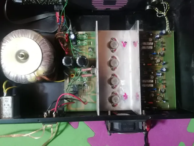 Etapa de Potencia PT-250 y cajas acusticas