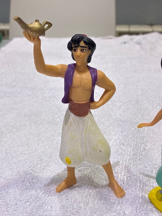 Figuras PVC Yasmin y Aladín Disney