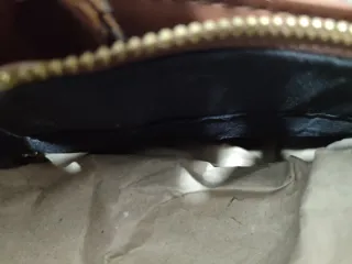 Bolso Parfois estampado flecos