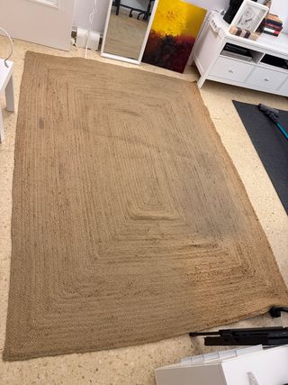 Tappeto in juta beige/Marrone (vimini)