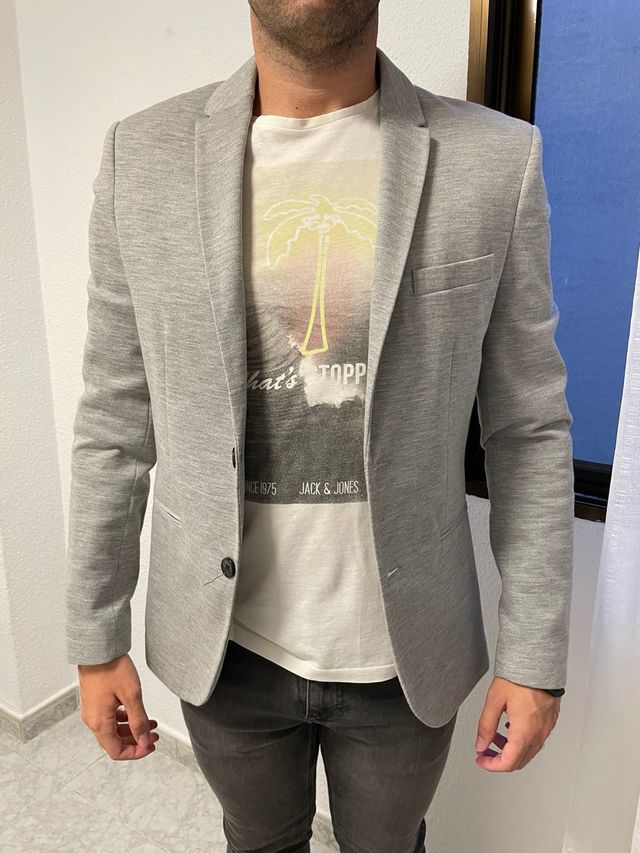 Americana Zara Gris talla pequeña