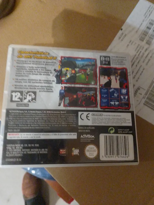 Juego Nintendo DS Greg Hastings Paintball MAX'D