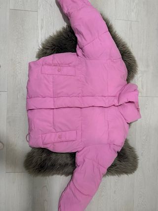 Abrigo rosa Pull&Bear