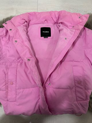 Abrigo rosa Pull&Bear