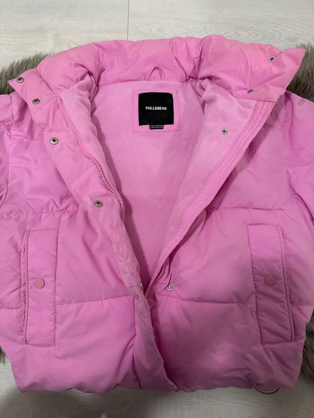 Abrigo rosa Pull&Bear