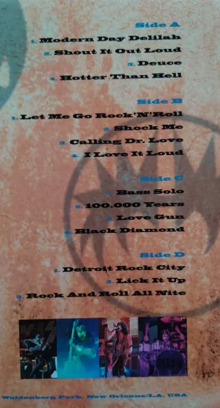 Kiss 2Lp Directo New Orleans 2012