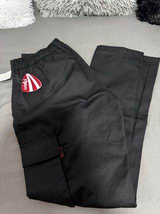 Pantalón de trabajo Adeepi negro nuevo