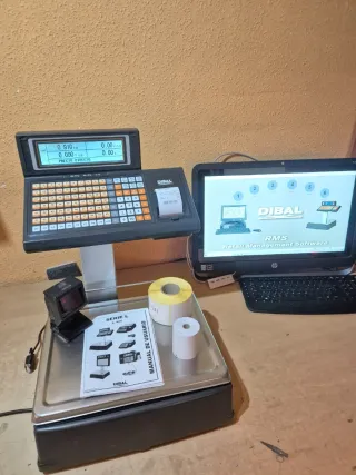 Báscula DIBAL con escanner y GARANTIA