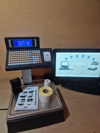 Báscula DIBAL con escanner y GARANTIA