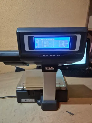 Báscula DIBAL con escanner y GARANTIA