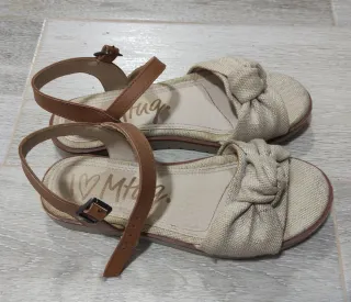 Sandalias Mustang Beige/Marrón número 38