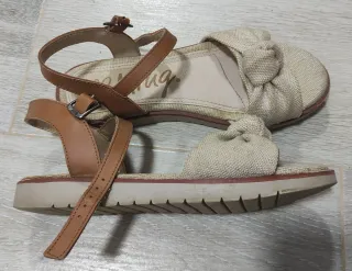 Sandalias Mustang Beige/Marrón número 38