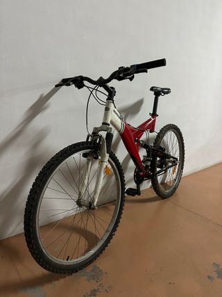 Bicicleta Decathlon Doble Suspensión.