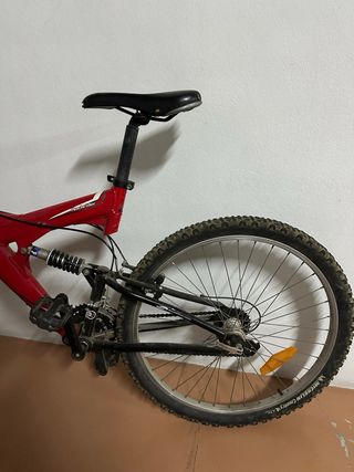 Bicicleta Decathlon Doble Suspensión.