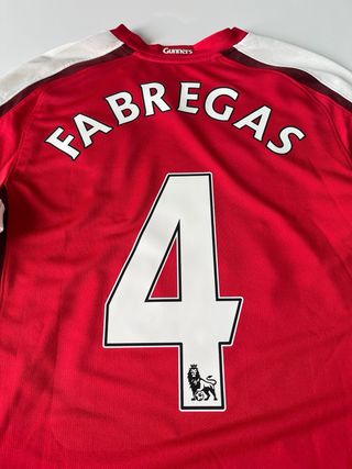 Camiseta original Arsenal FC 2008 2010 Fabregas 4