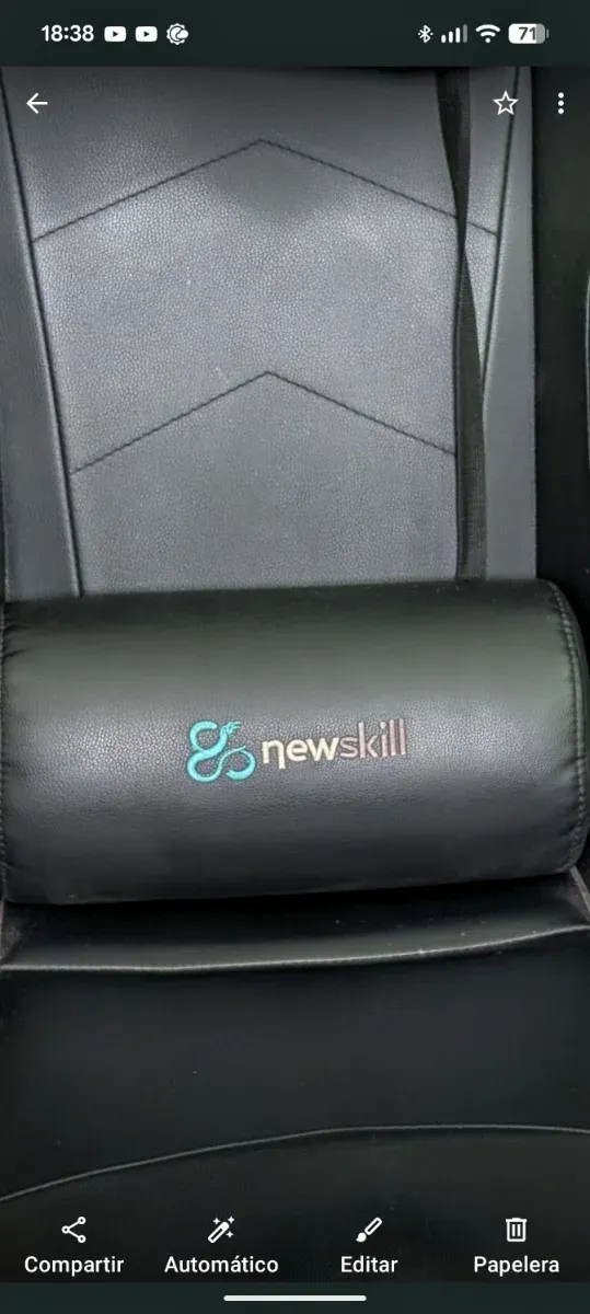 Silla Gaming Newskill Takamikura Negra