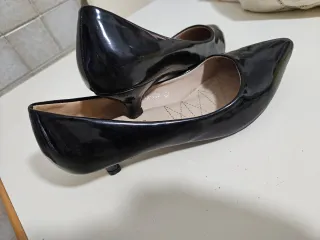 Scarpe Bachata vernice nere 39