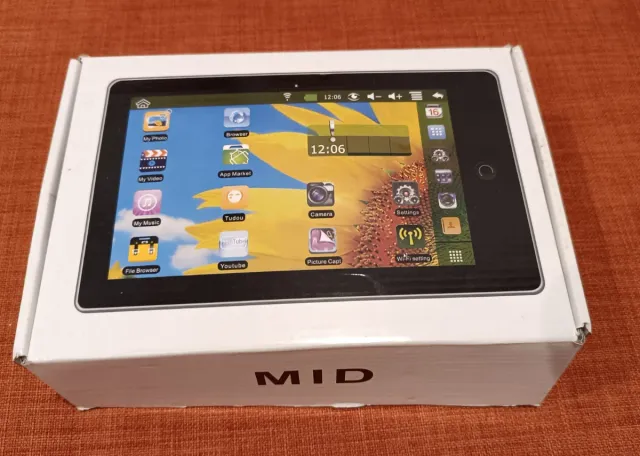 Tablet 7 pulgadas sin marca.