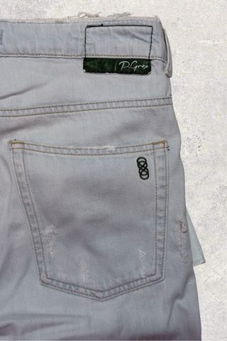 Pantaloni Jeans P.Grax Strappati Azzurri