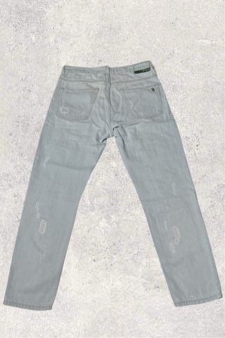 Pantaloni Jeans P.Grax Strappati Azzurri