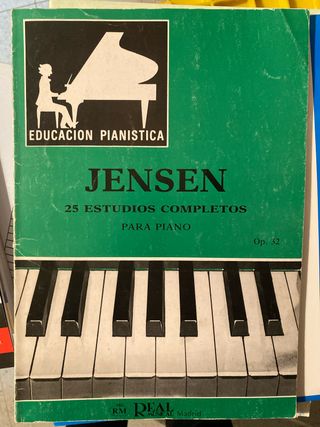 Libro Piano Jensen Estudios Op. 32